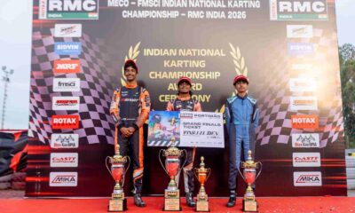 Mumbai’s Hamza Balasinorwala races past setbacks to claim National Karting podium