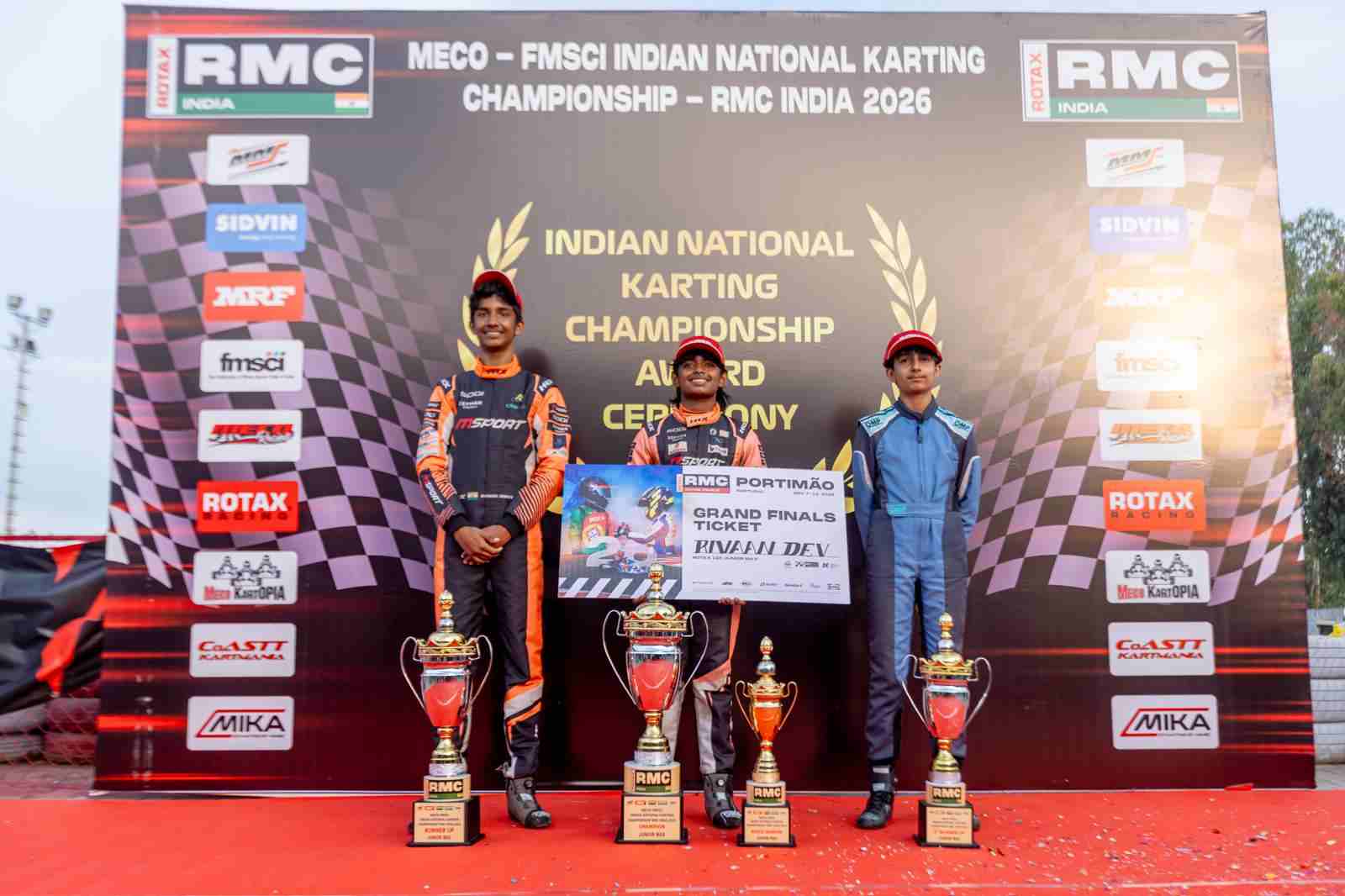 Mumbai’s Hamza Balasinorwala races past setbacks to claim National Karting podium