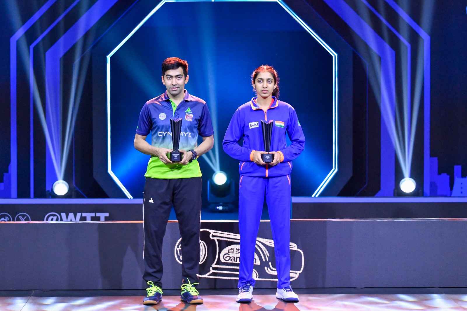 Harmeet-Yashaswini win a bronze medal in Asian TT Championships at Tashkent
