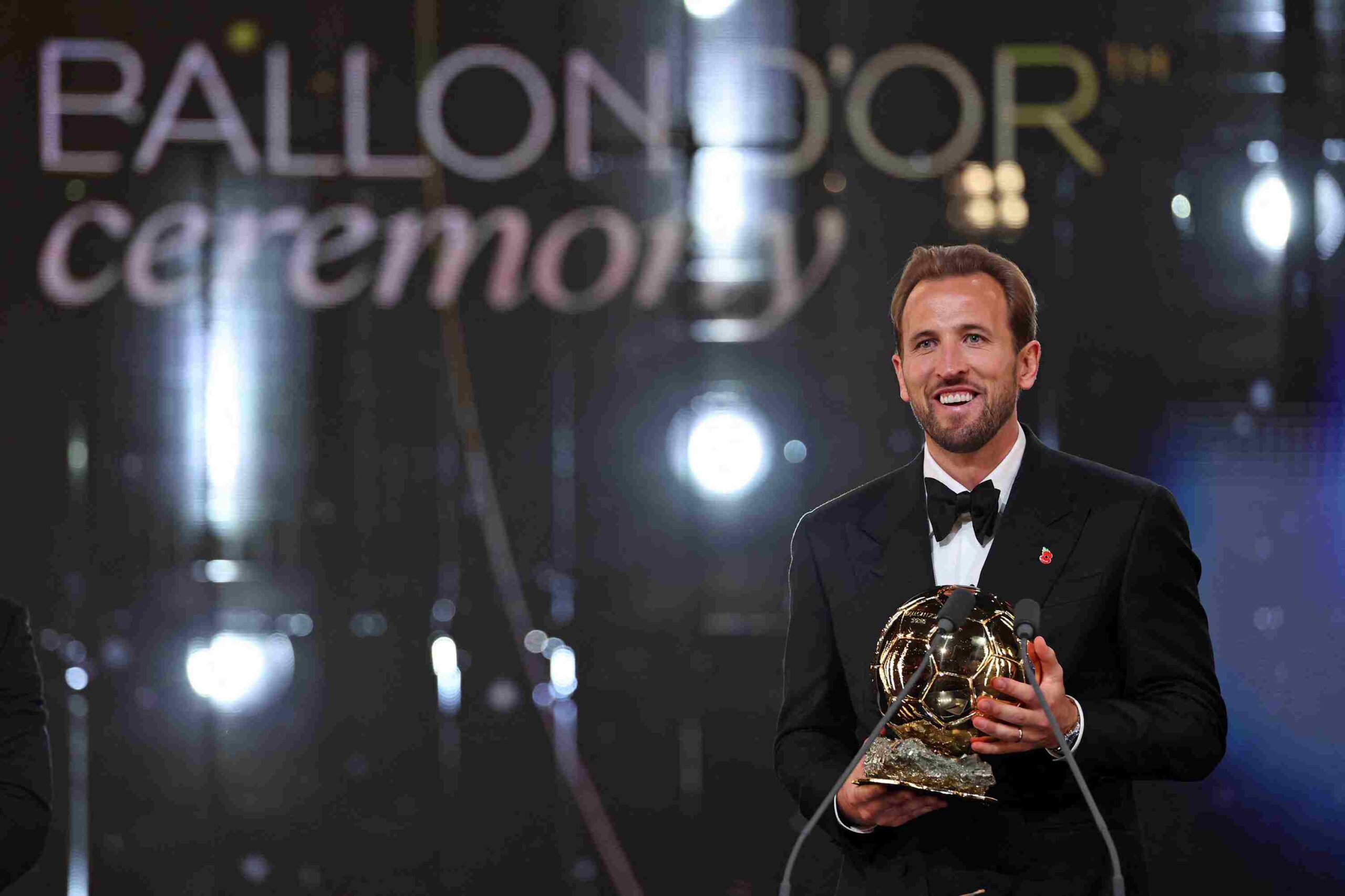 Harry Kane becomes first Englishman to win Ballon d'Or in 25 years