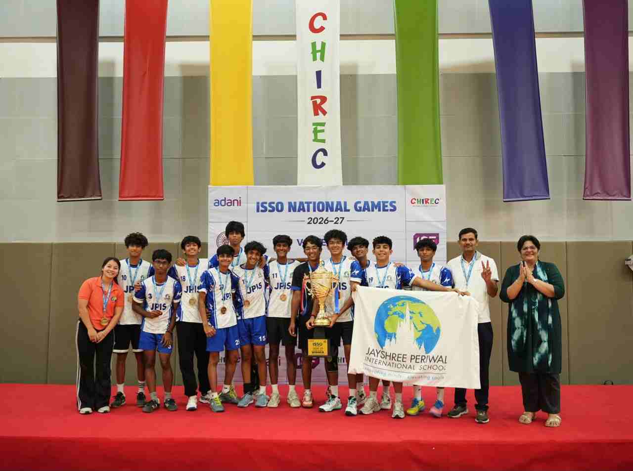 Jayshree Periwal International School (Jaipur) won two titles