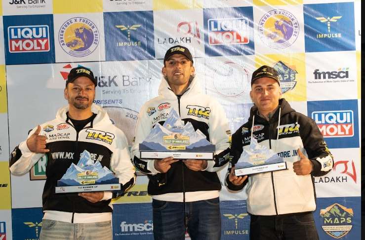Dhritimaan, Rajiv-Rohit and Soham-Nirav steal the thunder at JK Tyre Rally of Himalayas