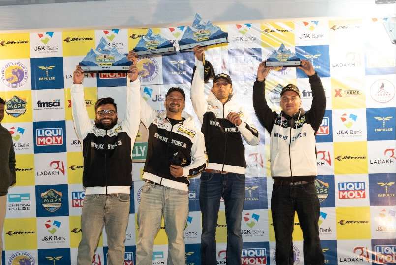 Dhritimaan, Rajiv-Rohit and Soham-Nirav steal the thunder at JK Tyre Rally of Himalayas