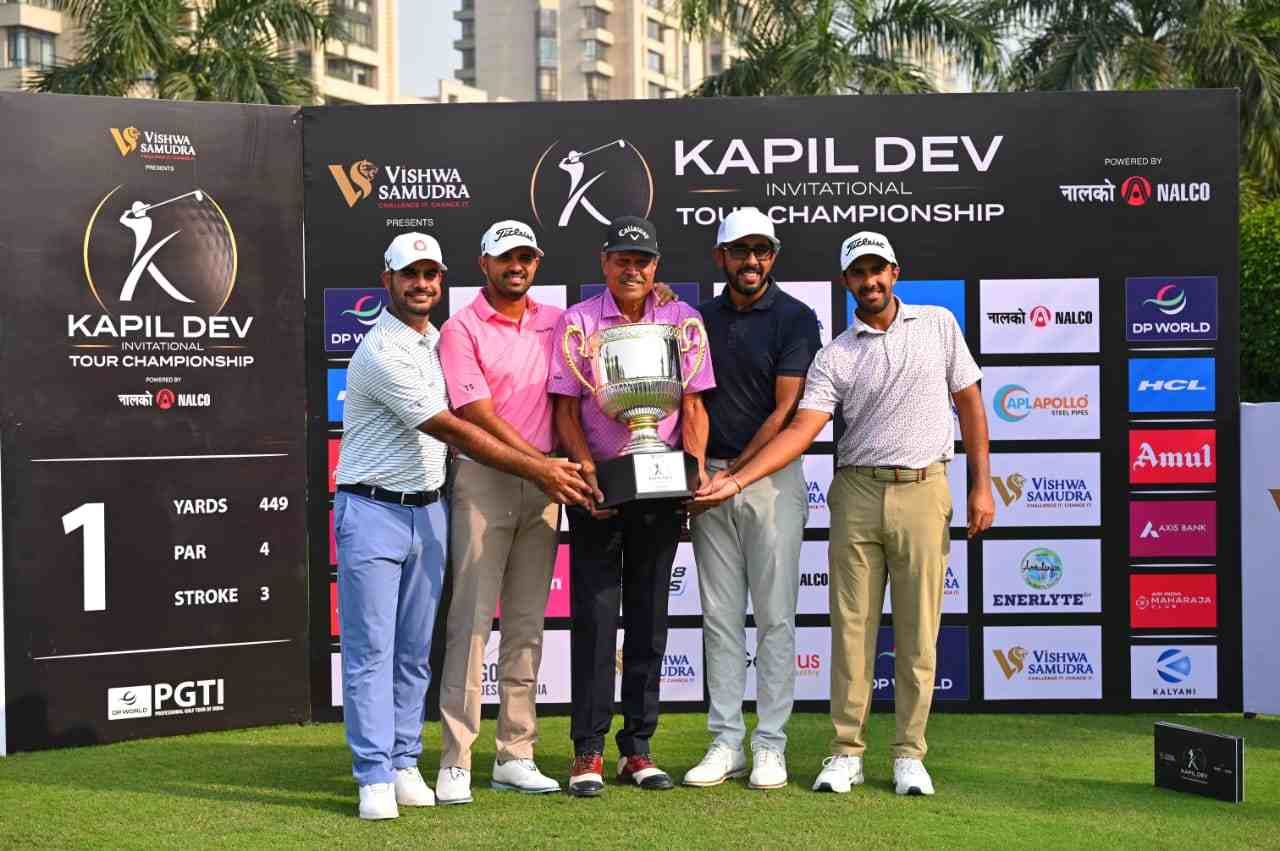 Kapil Dev Invitational Tour Championship to be held from October 7 to 10 in Greater Noida