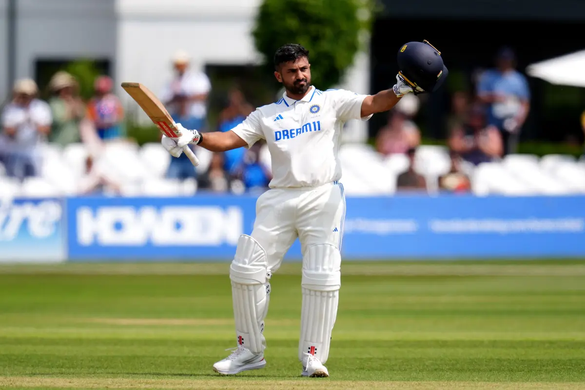 Karun Nair leads Karnataka fightback after conceding 144-run first innings lead to Andhra