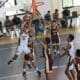 Sameer Singh of Uttar Pradesh scores against Karnataka