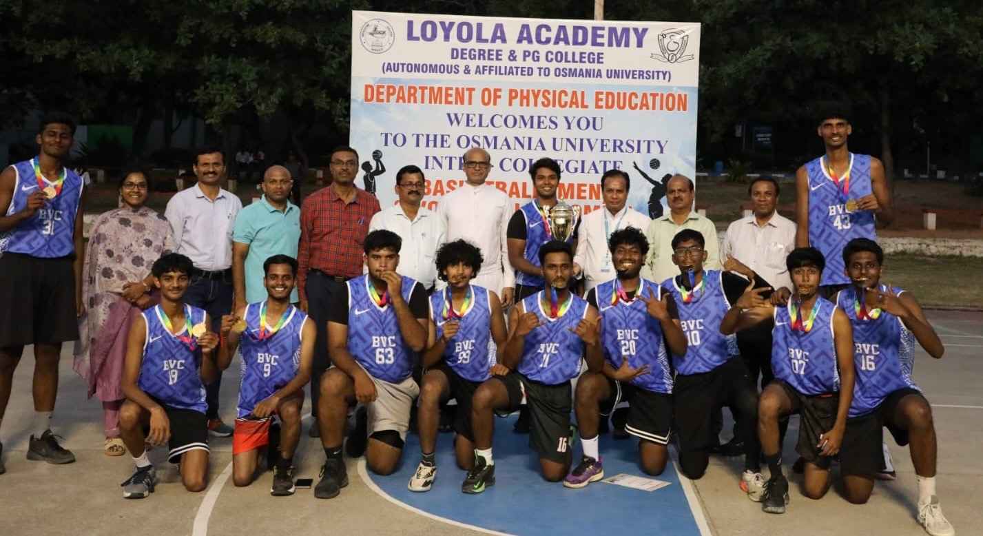 Bhavans (Sainikpuri) edge Loyola to emerge OU basketball champs; Mathrusri finish 3rd