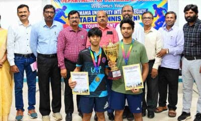 Jatin Dev helps OU College of Engineering down St Joseph’s DC in table tennis final