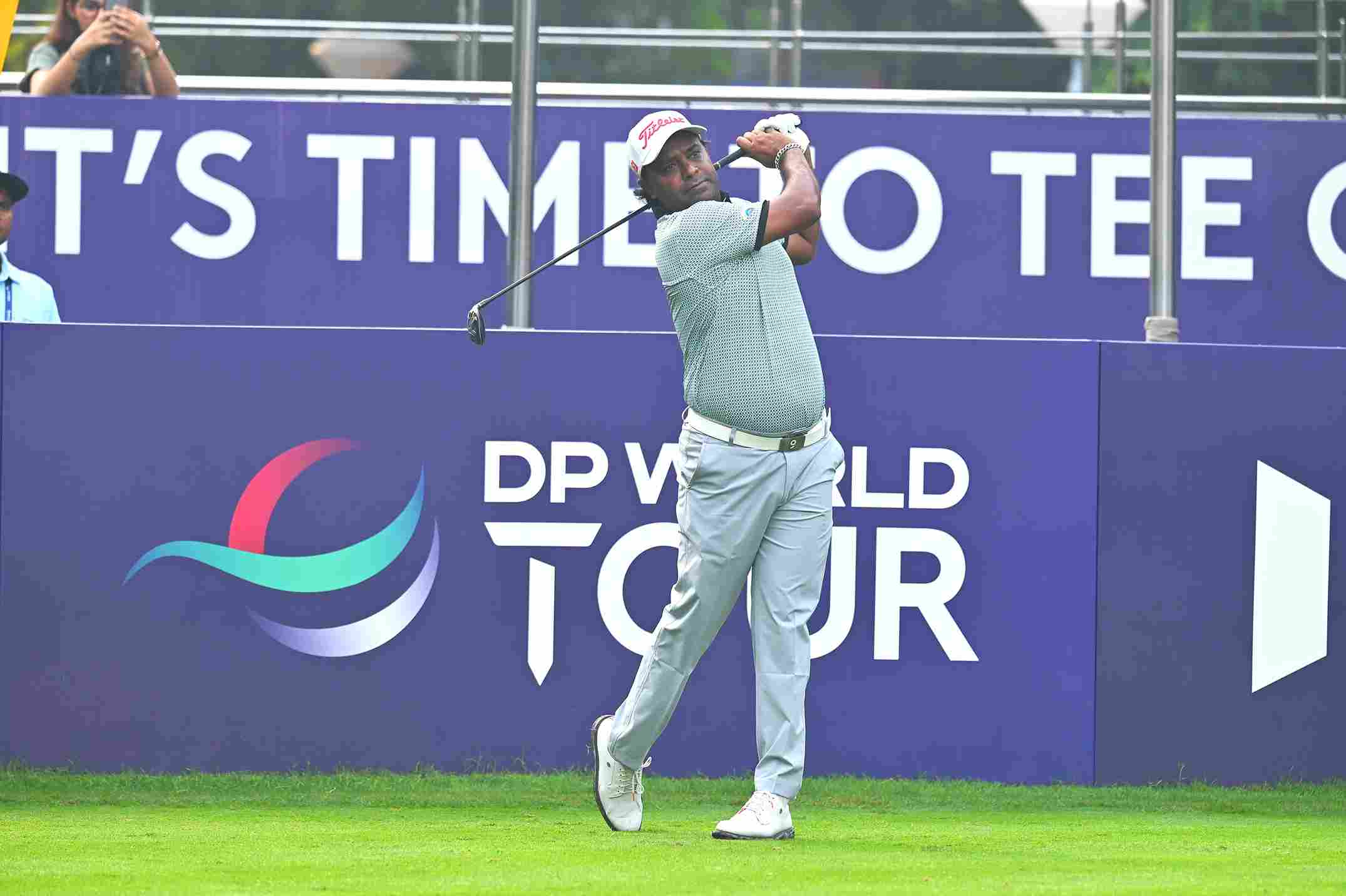 Norgaard leads the pack; Indians Chouhan and Talwar make confident start on rain-marred day
