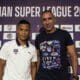 Bengaluru FC coach Pep Muñoz and Suresh Wangjam