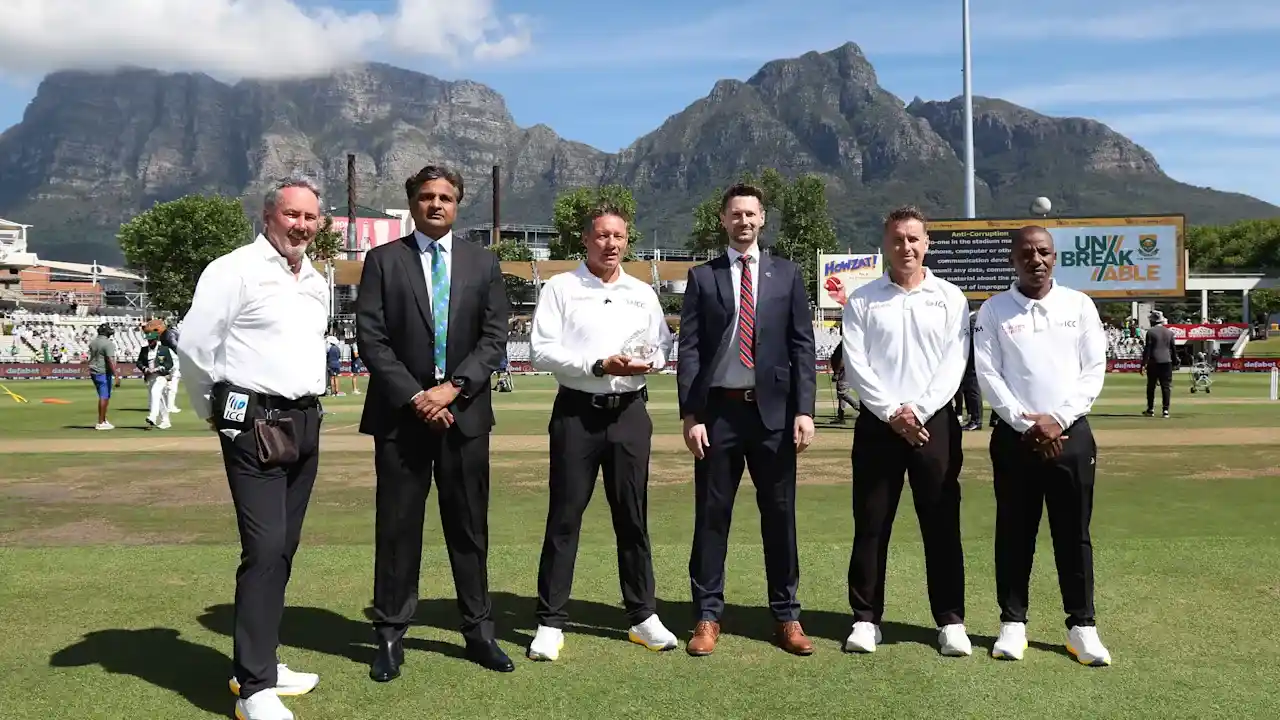 Richard Kettleborough hits a century as an on-field Test umpire, ICC lauds the Englishman’s feat