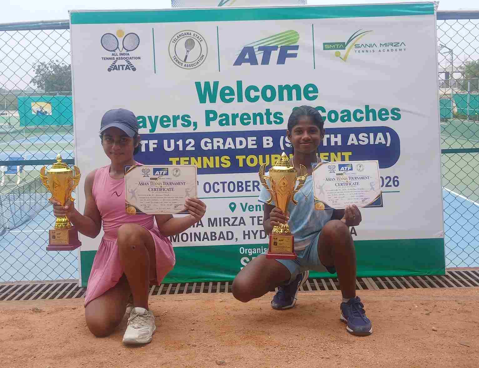 Nishitha Reddy AR and Ahana Das
