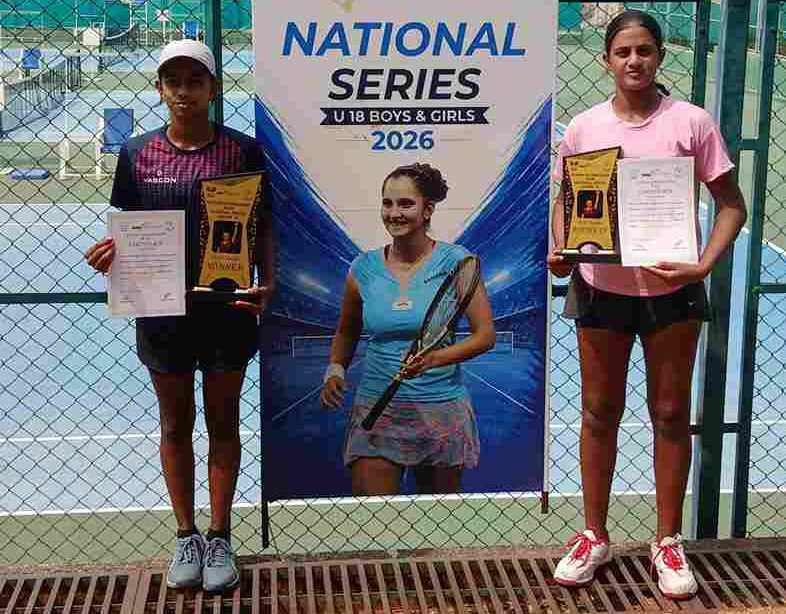 Nalyaazhini Krishnaprabhu claimed the girls’ singles titles