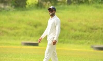 Tripura spinner Sandip Sarkar took eight wickets against Hyderabad