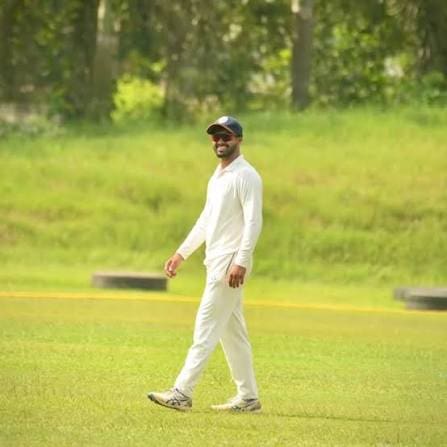 Tripura spinner Sandip Sarkar took eight wickets against Hyderabad