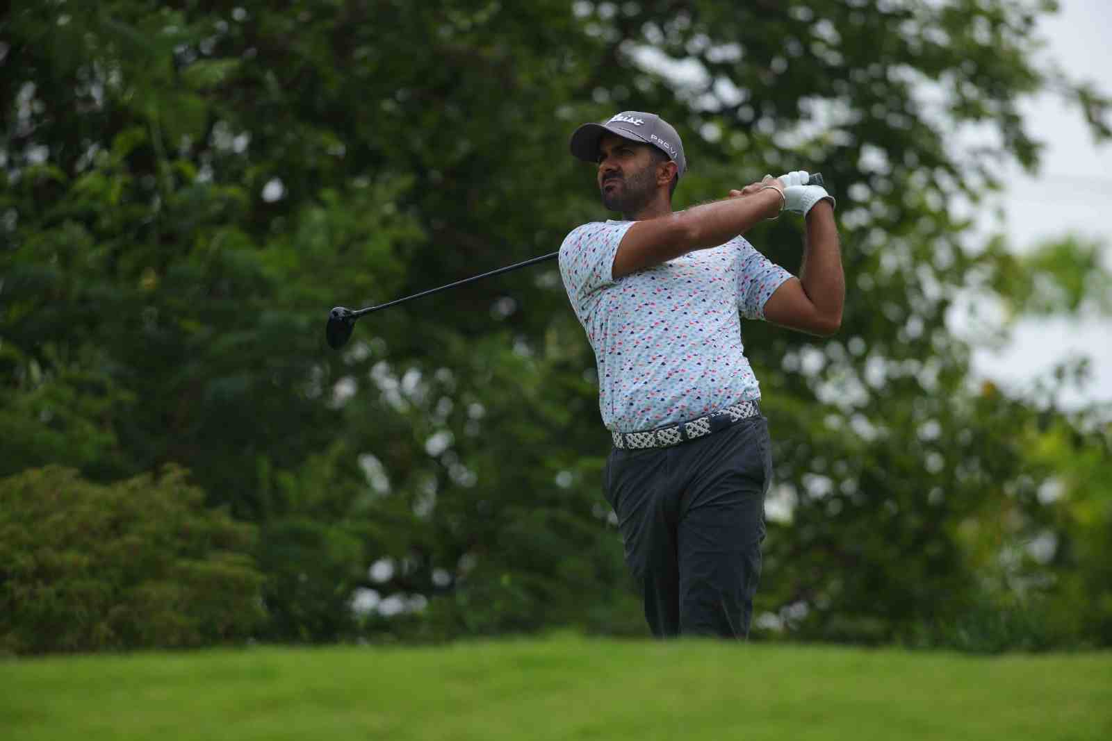 Saptak Talwar placed tied seventh after round two at Asian Games 2026; Indian men’s team in 5th place
