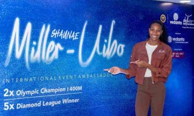 Two-time Olympic champion Shaunae Miller-Uibo sets bold target as she builds towards LA 2028
