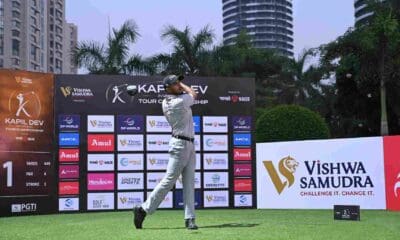 Shaurya Bhattacharya opens with a two-shot lead at Kapil Dev Invitational Tour