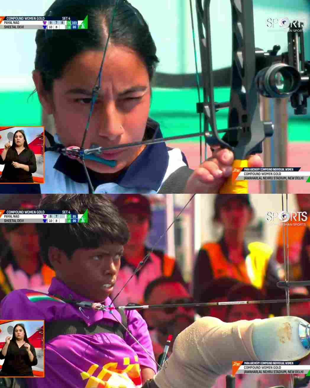Sheetal Devi and Payal Nag