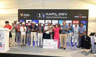 Shubhankar Sharma wins by six strokes at Kapil Dev Invitational Tour Championship