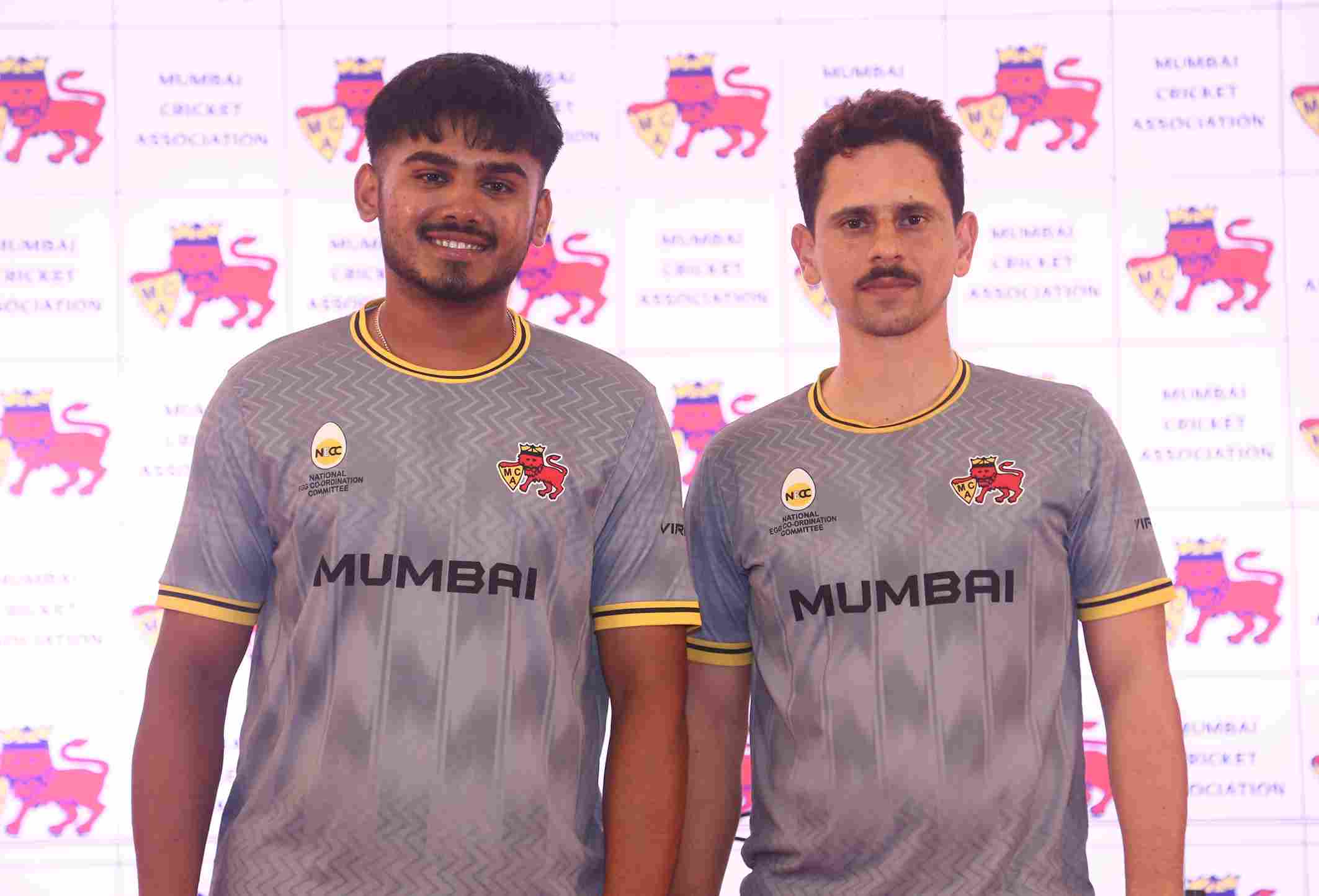 Mumbai captain Siddhesh Lad and vice-captain Ayush Mhatre