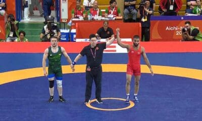 Sujeet Kalkal makes a sensational comeback to down Kudiev and grapple the 65kg gold