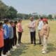 Chitti Sridhar at the Telangana baseball selection trials