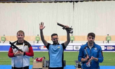 Udhayveer Sidhu shoots down 10m Air Pistol gold at Cairo World Cup