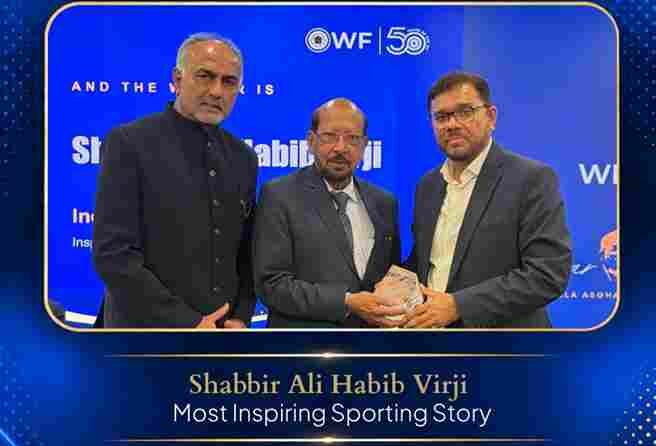 Shabbir Ali, Yasin Merchant and Aasif Karim felicitated at WF50 Heritage weekend in UK