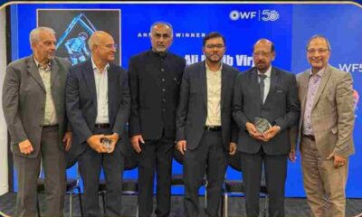 Shabbir Ali felicitated at WF50 Heritage weekend in UK