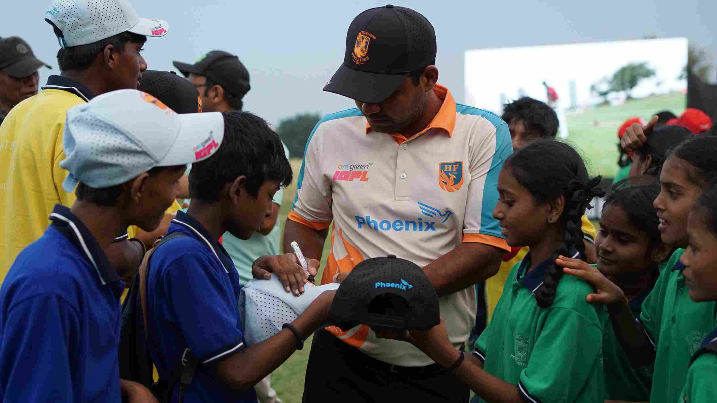 Phoenix Hyderabad Firebirds brings golf to Ziaguda government school students through golf on wheels