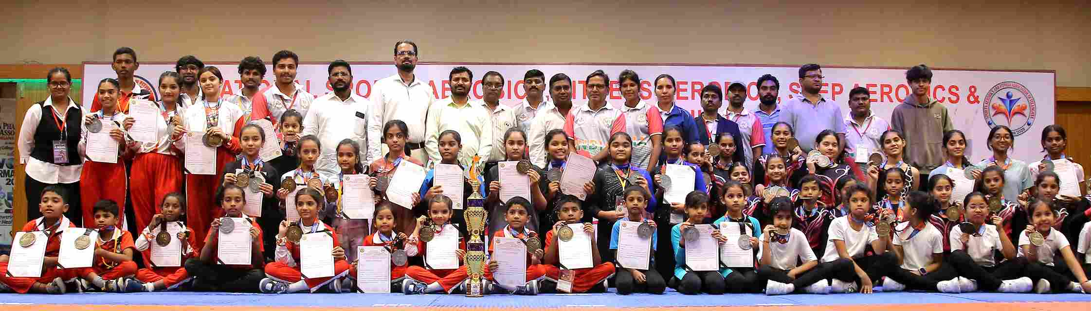 Telangana emerge champs in 4th National Sports Aerobics; TN & AP too on podium