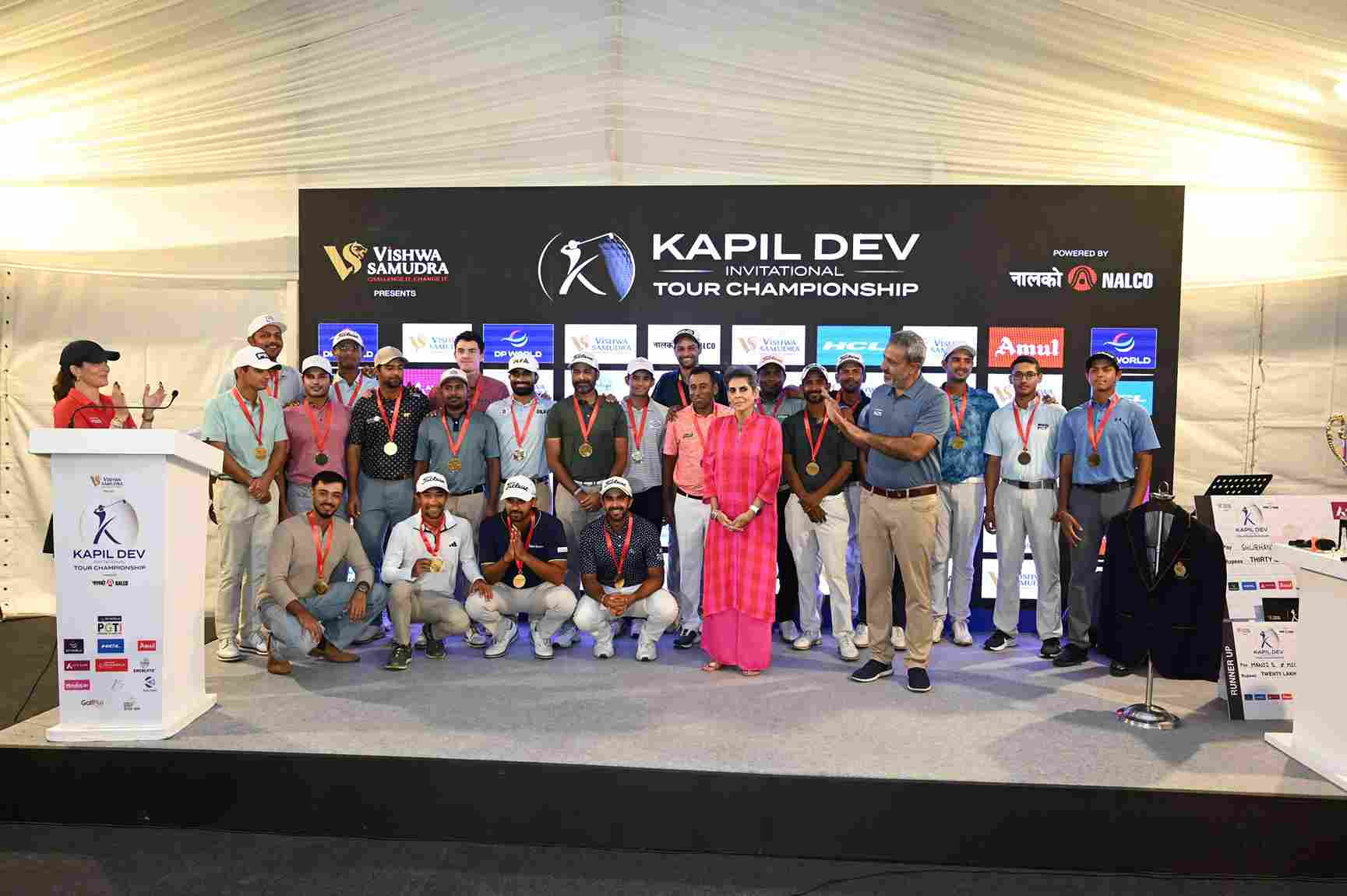 Shubhankar Sharma wins by six strokes at Kapil Dev Invitational Tour Championship